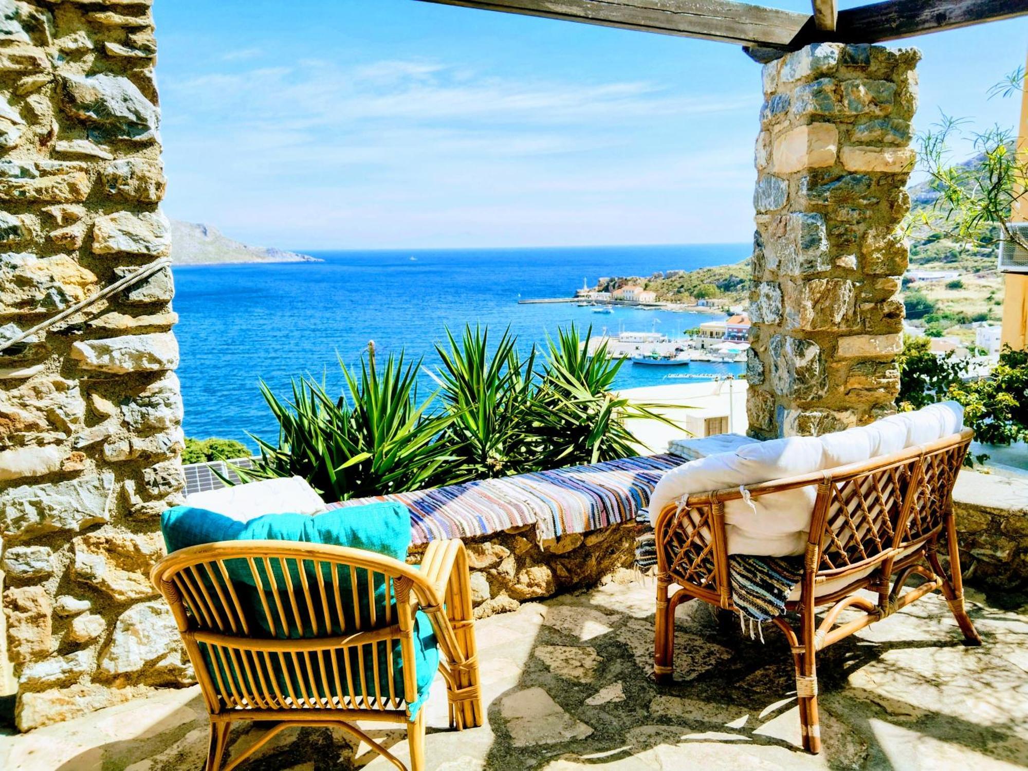 Villa Elegeo Rockhouse Agia Marina  Exterior foto